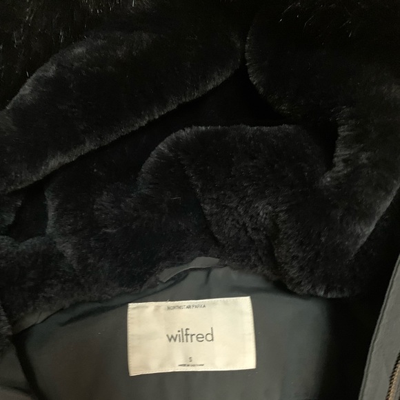 Wilfred Northstar Parka with Black Hood Trim - Picture 3 of 3